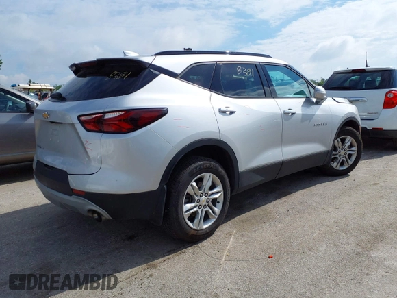 2020 Chevrolet Blazer LT с VIN 3GNKBJRS0LS552471, выставлен на аукционе IAAI как лот 42368381 с пробегом 89 697 миль миль и . История ставок и продаж доступна на DreamBid. Изображение 4.