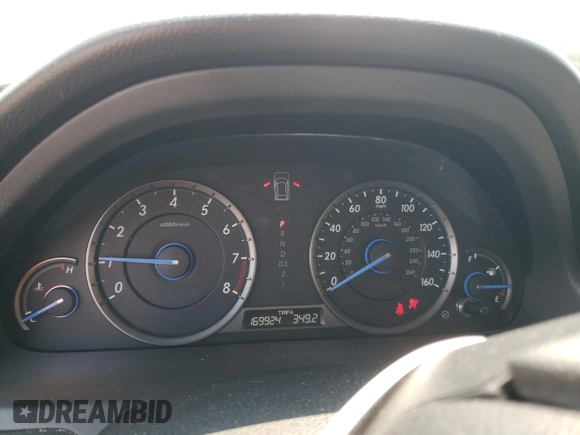 2012 Honda Crosstour EX-L with VIN 5J6TF3H53CL004215, listed as a Copart auction lot 63277494 with 169,924 mi miles and Salvage Title. Bid and sale history available at carsss.com. Image 9.