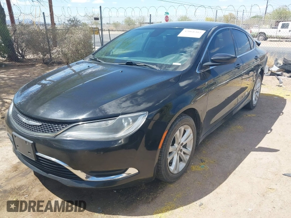 2015 Chrysler 200 Limited with VIN 1C3CCCAB2FN701564, listed as a IAAI auction lot 42068302 with 226,503 mi miles. Bid and sale history available at carsss.com. Image 2.