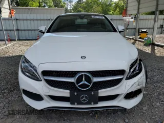 2017 Mercedes-Benz C 300 with VIN WDDWJ4KB6HF440722, listed as a Copart auction lot 52523515 with 57,808 mi miles and Salvage title. Bid and sale history available at DreamBid. Image 5.