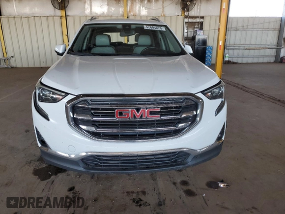 2020 GMC Terrain SLT with VIN 3GKALVEV5LL131921, listed as a Copart auction lot 52604825 with 123,300 mi miles and Salvage Title. Bid and sale history available at carsss.com. Image 5.