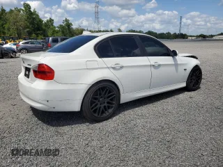 2007 BMW 3 Series 328i with VIN WBAVA33507PV66301, listed as a Copart auction lot 52763635 with 168,598 mi miles and Clean Title. Bid and sale history available at DreamBid. Image 3.