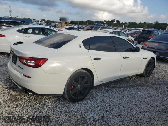 2014 Maserati Quattroporte S Q4 z VIN ZAM56RRA6E1097495, wystawiony jako Copart lot #56011895 z przebiegiem 98 369 mil mil oraz Czysty tytuł • Clean title. Historia ofert i sprzedaży dostępna na DreamBid. Obrazek 3.