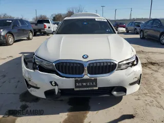 2020 BMW 3 Series 330i with VIN 3MW5R1J01L8B08554, listed as a Copart auction lot 47298125 with 98,461 mi miles and Salvage Title. Bid and sale history available at carsss.com. Image 5.