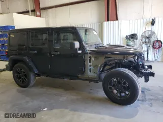 2018 Jeep Wrangler JK Unlimited Altitude with VIN 1C4BJWEG6JL848138, listed as a Copart auction lot 46517885 with 74,650 mi miles and Salvage Title. Bid and sale history available at carsss.com. Image 4.