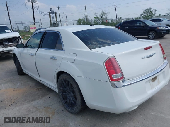 2012 Chrysler 300 Limited with VIN 2C3CCACGXCH212511, listed as a IAAI auction lot 41914095 with 139,181 mi miles. Bid and sale history available at carsss.com. Image 3.