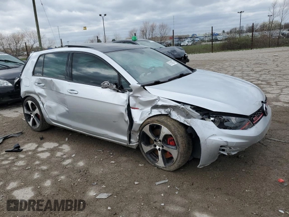 2017 Volkswagen GTI S z VIN 3VW447AU0HM033019, wystawiony jako Copart lot #51518285 z przebiegiem 93 427 mil mil oraz Szkoda całkowita • Salvage title. Historia ofert i sprzedaży dostępna na DreamBid. Obrazek 4.