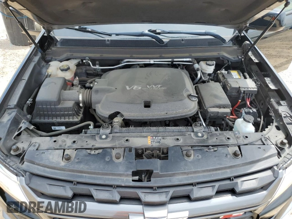 2022 Chevrolet Colorado 4WD Z71 with VIN 1GCGTDEN9N1268483, listed as a Copart auction lot 64638865 with 61,611 mi miles and Salvage title. Bid and sale history available at DreamBid. Image 11.