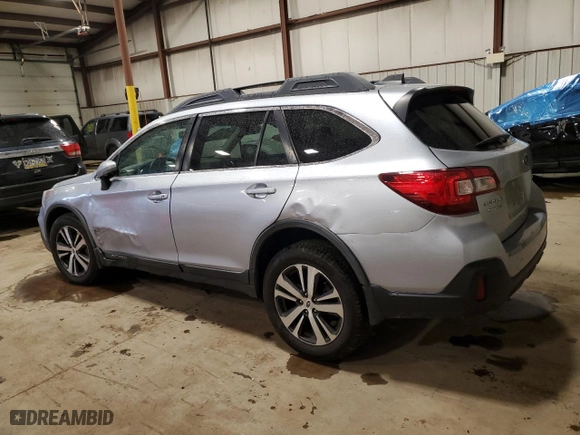 2018 Subaru Outback Limited with VIN 4S4BSAKC0J3384406, listed as a Copart auction lot 52312765 with 55,591 mi miles and Salvage Title. Bid and sale history available at carsss.com. Image 2.
