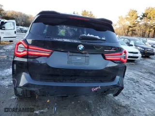 2022 BMW X3 M with VIN 5YM13EC0XN9J14134, listed as a Copart auction lot 41452404 with 55,025 mi miles. Bid and sale history available at carsss.com. Image 6.