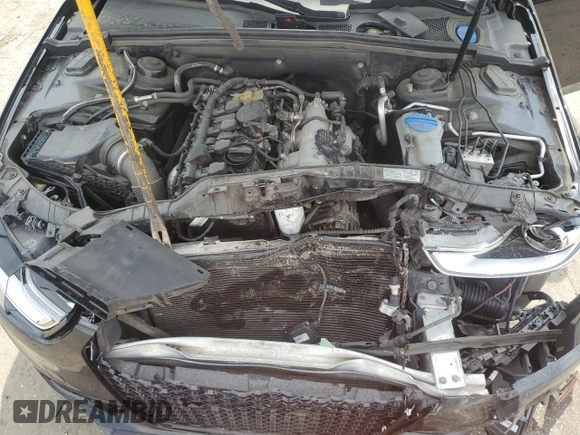 2014 Audi A4 Premium with VIN WAUBFAFL1EN030856, listed as a Copart auction lot 51037435 with 95,190 mi miles and Salvage Title. Bid and sale history available at carsss.com. Image 11.