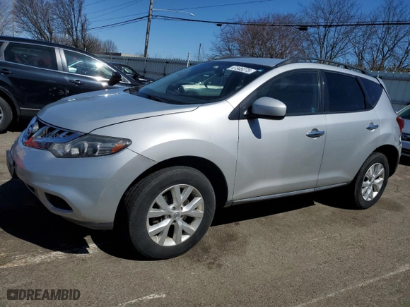 2013 Nissan Murano SL with VIN JN8AZ1MW3DW317471, listed as a Copart auction lot 47346275 with 152,764 mi miles and Salvage Title. Bid and sale history available at carsss.com. Image 1.