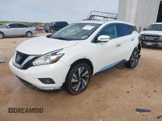 2018 Nissan Murano SV with VIN 5N1AZ2MG9JN167292, listed as a IAAI auction lot 42007243 with 141,191 mi miles and . Bid and sale history available at carsss.com. Image 2.