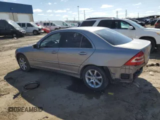 2007 Mercedes-Benz C 280 Luxury with VIN WDBRF54H37F856160, listed as a Copart auction lot 52086485 with 270,376 mi miles and Salvage title. Bid and sale history available at DreamBid. Image 2.