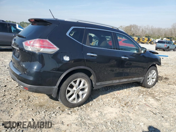 2015 Nissan Rogue SL with VIN 5N1AT2MT6FC774879, listed as a Copart auction lot 49214455 with 210,138 mi miles and Salvage Title. Bid and sale history available at carsss.com. Image 3.