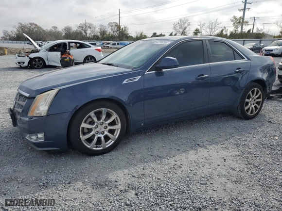 2009 Cadillac CTS AWD w/1SB with VIN 1G6DT57V790134365, listed as a Copart auction lot 43166265 with 160,039 mi miles and Salvage Title. Bid and sale history available at carsss.com. Image 1.