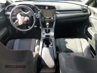 2018 Honda Civic Si with VIN 2HGFC1E50JH700689, listed as a Copart auction lot 50030115 with 127,041 mi miles and Salvage Title. Bid and sale history available at DreamBid. Image 8.