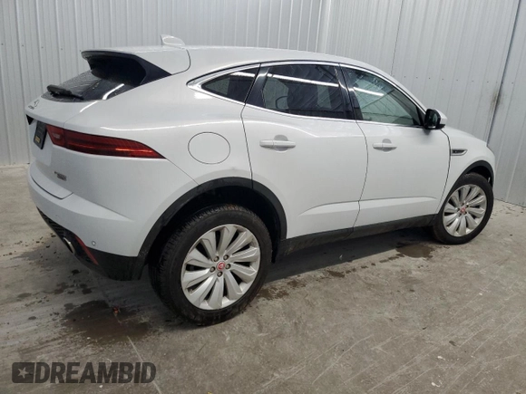 2018 Jaguar E-Pace S z VIN SADFJ2FX0J1Z02042, wystawiony jako Copart lot #59699845 z przebiegiem 53 652 mil mil oraz Czysty tytuł • Clean title. Historia ofert i sprzedaży dostępna na DreamBid. Obrazek 3.
