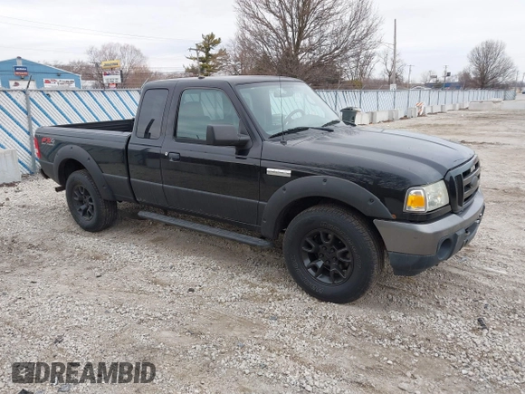 2009 Ford Ranger XLT with VIN 1FTZR45E39PA27500, listed as a IAAI auction lot 41712566 with 232,654 mi miles. Bid and sale history available at carsss.com. Image 1.