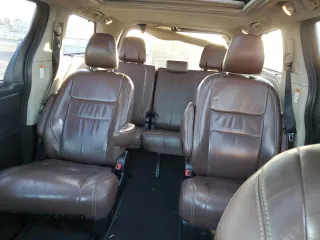 2016 Toyota Sienna Ltd with VIN 5TDDK3DC3GS130346, listed as a Copart auction lot 51062635 with 264,592 mi miles and Salvage Title. Bid and sale history available at carsss.com. Image 10.