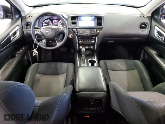 2019 Nissan Pathfinder SV with VIN 5N1DR2MM3KC638871, listed as a Copart auction lot 55072765 with 63,857 mi miles and Clean Title. Bid and sale history available at carsss.com. Image 8.