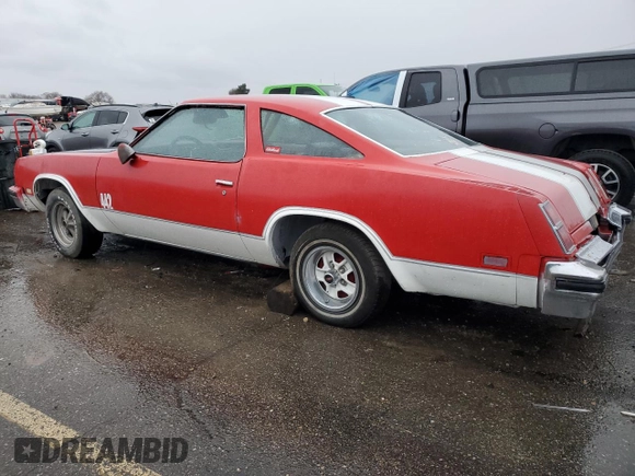 1977 Oldsmobile Cutlass with VIN 3G37R7R202893, listed as a Copart auction lot 86433114 with 21,252 mi miles and Clean Title. Bid and sale history available at DreamBid. Image 2.