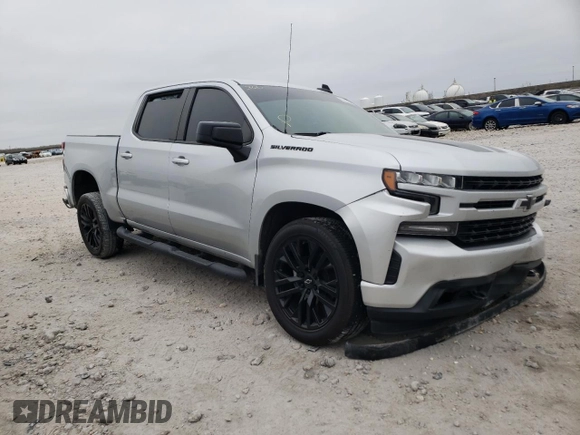 2021 Chevrolet Silverado 1500 RST with VIN 1GCPWDED6MZ422176, listed as a Copart auction lot 85763104 with 70,891 mi miles and Salvage Title. Bid and sale history available at carsss.com. Image 4.