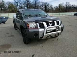 2007 Nissan Titan LE with VIN 1N6AA07B77N219993, listed as a Copart auction lot 44948415 with 170,422 mi miles and Salvage title. Bid and sale history available at DreamBid. Image 10.