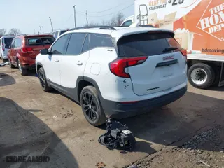 2019 GMC Terrain SLE with VIN 3GKALMEV0KL227481, listed as a IAAI auction lot 41768498 with 54,619 mi miles. Bid and sale history available at carsss.com. Image 3.