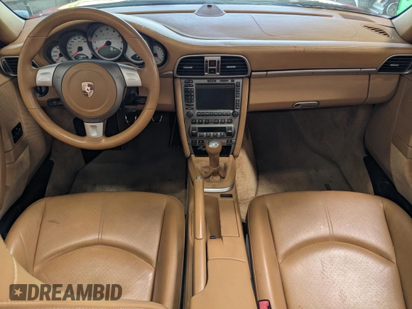 2006 Porsche 911 Carrera S with VIN WP0CB29996S768707, listed as a Copart auction lot 53760725 with 43,202 mi miles and Salvage Title. Bid and sale history available at carsss.com. Image 9.