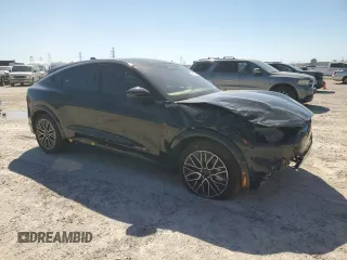 2024 Ford Mustang Mach-E Premium with VIN 3FMTK3R78RMA23282, listed as a Copart auction lot 47242535 with Not Provided miles and Salvage Title. Bid and sale history available at DreamBid. Image 4.