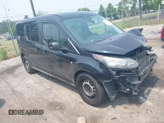 2015 Ford Transit Connect XLT with VIN NM0GE9F75F1200252, listed as a IAAI auction lot 42417019 with 225,486 mi miles and . Bid and sale history available at DreamBid. Image 1.