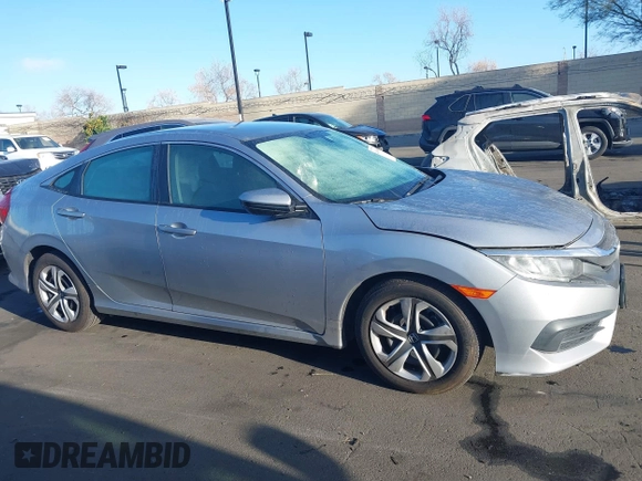 2018 Honda Civic LX with VIN 2HGFC2F58JH571072, listed as a IAAI auction lot 41684450 with 66,032 mi miles and . Bid and sale history available at carsss.com. Image 13.