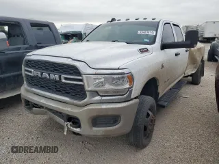 2021 Ram 3500 Tradesman with VIN 3C63RRGL7MG588964, listed as a Copart auction lot 69483974 with 139,707 mi miles and Salvage Title. Bid and sale history available at carsss.com. Image 1.