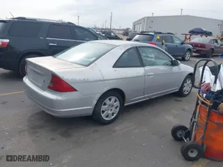 2001 Honda Civic EX with VIN 1HGEM22991L003255, listed as a IAAI auction lot 41613024 with 197,787 mi miles. Bid and sale history available at carsss.com. Image 4.