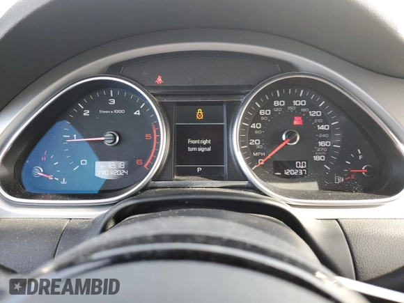 2015 Audi Q7 3.0L TDI Prestige with VIN WA1WMAFE8FD014490, listed as a Copart auction lot 79130434 with 120,237 mi miles and Salvage Title. Bid and sale history available at carsss.com. Image 9.