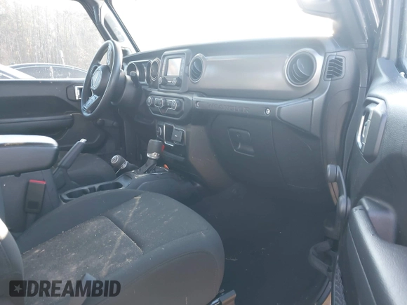 2021 Jeep Wrangler Sport S with VIN 1C4GJXAGXMW863259, listed as a IAAI auction lot 41399671 with 41,270 mi miles and . Bid and sale history available at DreamBid. Image 5.