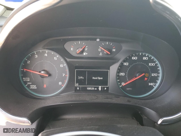 2019 Chevrolet Malibu LT with VIN 1G1ZD5ST5KF167849, listed as a Copart auction lot 48915475 with 108,526 mi miles and Salvage Title. Bid and sale history available at carsss.com. Image 9.