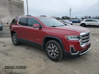 2020 GMC Acadia SLE with VIN 1GKKNKLS8LZ154690, listed as a Copart auction lot 43433925 with 67,447 mi miles and Salvage Title. Bid and sale history available at DreamBid. Image 4.