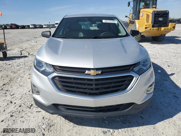 2018 Chevrolet Equinox LS with VIN 2GNAXHEV5J6294711, listed as a Copart auction lot 49173165 with 61,972 mi miles and Salvage Title. Bid and sale history available at carsss.com. Image 5.