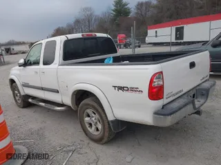 2006 Toyota Tundra SR5 with VIN 5TBBT44176S474522, listed as a IAAI auction lot 41662123 with 124,409 mi miles. Bid and sale history available at carsss.com. Image 3.