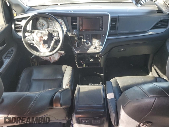 2020 Toyota Sienna SE with VIN 5TDXZ3DC9LS030514, listed as a Copart auction lot 87978135 with 40,316 mi miles and Salvage Title. Bid and sale history available at carsss.com. Image 8.
