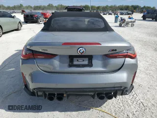 2023 BMW M4 Competition xDrive with VIN WBS33BA07PCL63105, listed as a Copart auction lot 83553594 with 39,957 mi miles and Salvage Title. Bid and sale history available at carsss.com. Image 6.