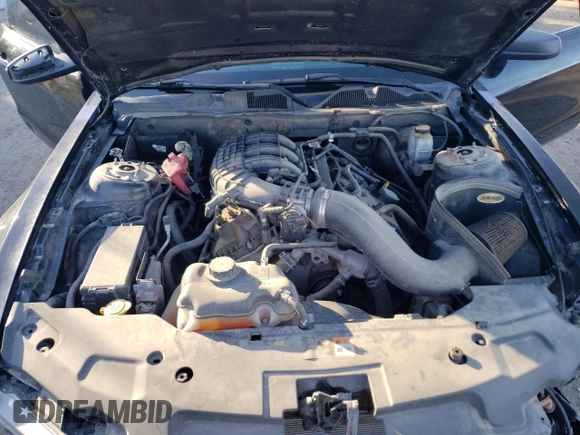 2011 Ford Mustang V6 with VIN 1ZVBP8AM8B5163034, listed as a Copart auction lot 83619534 with 112,949 mi miles and Salvage title. Bid and sale history available at DreamBid. Image 11.