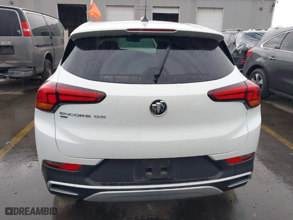 2022 Buick Encore GX Preferred with VIN KL4MMCSL9NB110064, listed as a IAAI auction lot 41499140 with 34,914 mi miles. Bid and sale history available at carsss.com. Image 16.