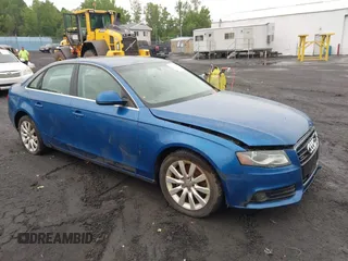 2009 Audi A4 Premium Plus with VIN WAULK78K79A105208, listed as a IAAI auction lot 42452698 with 165,000 mi miles and . Bid and sale history available at DreamBid. Image 1.