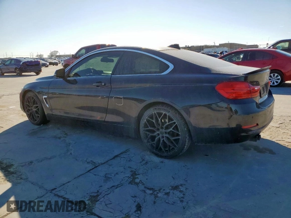 2016 BMW 4 Series 428i with VIN WBA3N7C56GK227400, listed as a Copart auction lot 44924745 with 96,598 mi miles and Salvage Title. Bid and sale history available at carsss.com. Image 2.