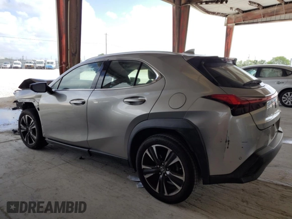 2020 Lexus UX with VIN JTHX3JBH7L2022082, listed as a Copart auction lot 51641975 with 41,588 mi miles and Non Repairable. Bid and sale history available at carsss.com. Image 2.