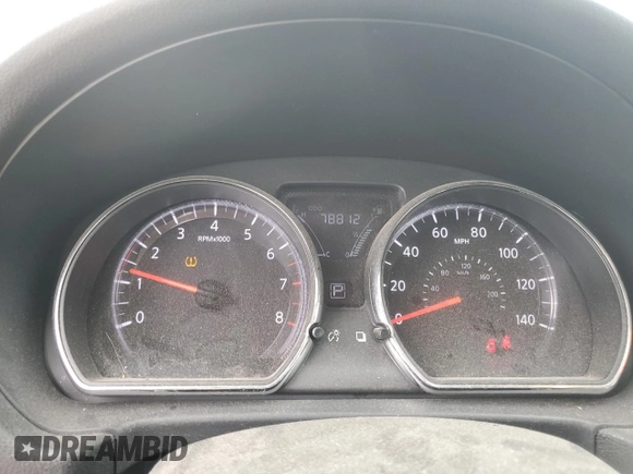 2016 Nissan Versa S z VIN 3N1CN7AP7GL851795, wystawiony jako Copart lot #60544815 z przebiegiem 78 812 mil mil oraz Szkoda całkowita • Salvage title. Historia ofert i sprzedaży dostępna na DreamBid. Obrazek 9.