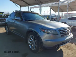 2008 Infiniti FX z VIN JNRAS08UX8X102771, wystawiony jako IAAI lot #42229134 z przebiegiem 168 397 mil mil oraz . Historia ofert i sprzedaży dostępna na DreamBid. Obrazek 1.